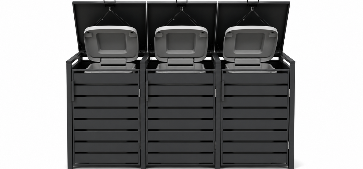 Rangement des poubelles